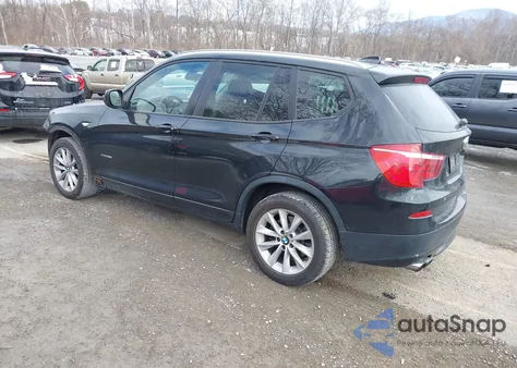 2013 BMW X3 xDrive28I из США, поврежденный, VIN 5UXWX9C55D0D06880
